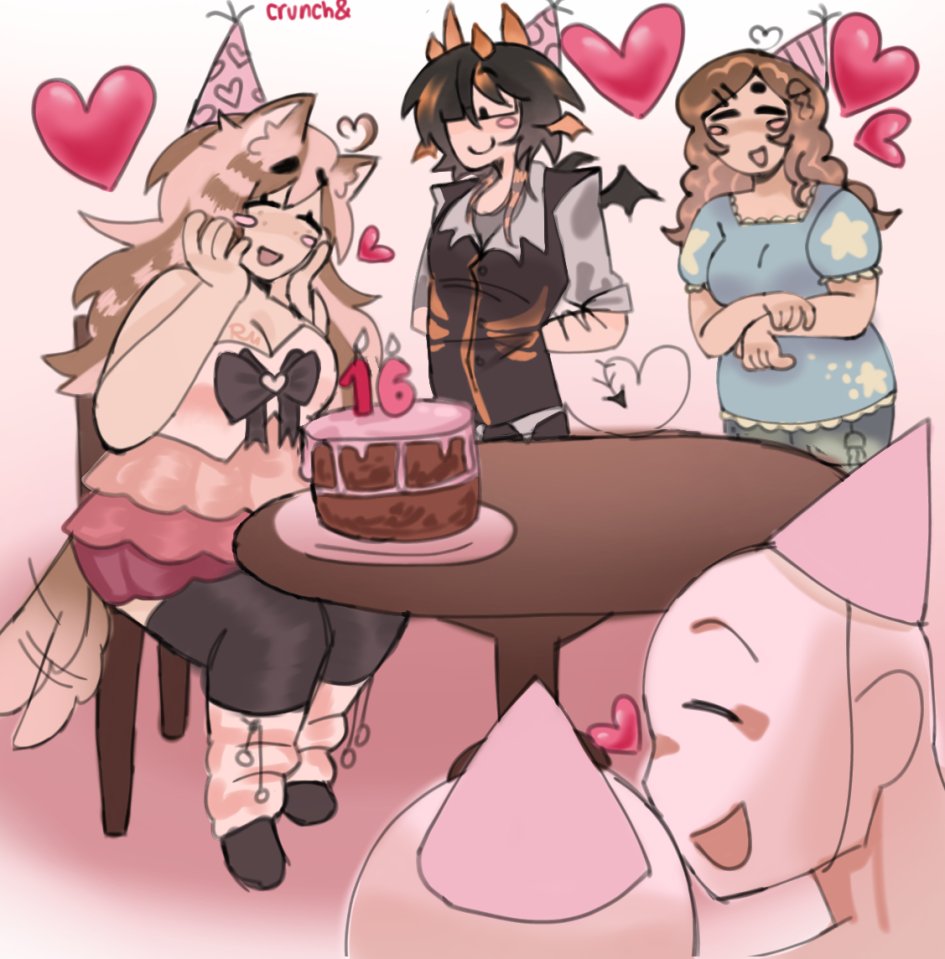 CrunchAndDotCom's tweet photo. Happy Birthday 2 Me >u<

@rottentomatoses 
@skrimzo_ https://t.co/5GL8HIHksu