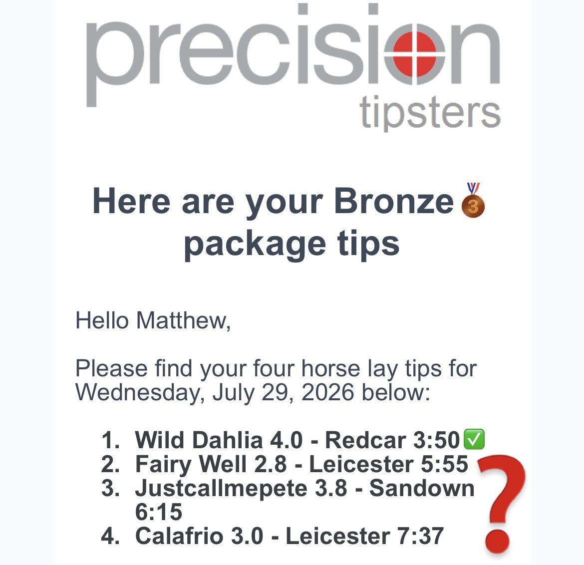 Precisiontips1 tweet picture