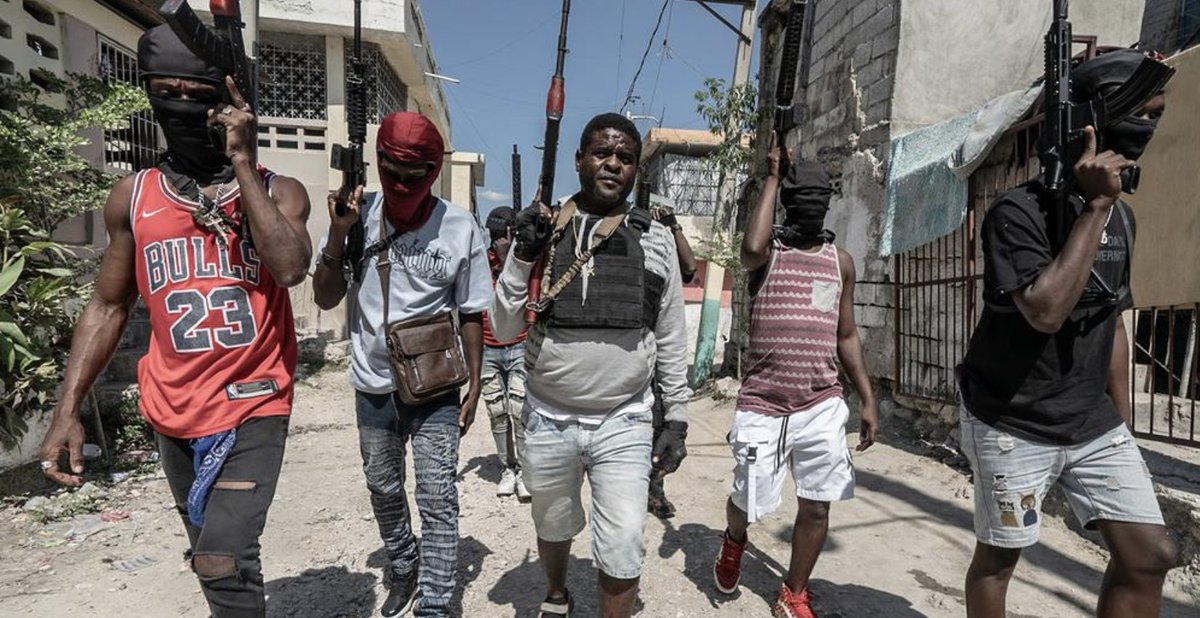 dr_johnny_fever's tweet photo. Gangs in Haiti have kidnapped a 6 year old American girl for ransom. She was also m0l3sted. According to witnesses, another person was using heavy equipment to help police clear a road block created by the gangs.  "They took this guy who was this equipment operator, and for working with the police, they kidnapped his family. And then they told him they'll trade his family for him. He turned himself over,". While videotaping, the gang executed him and performed actions prohibited by this platform to mention.