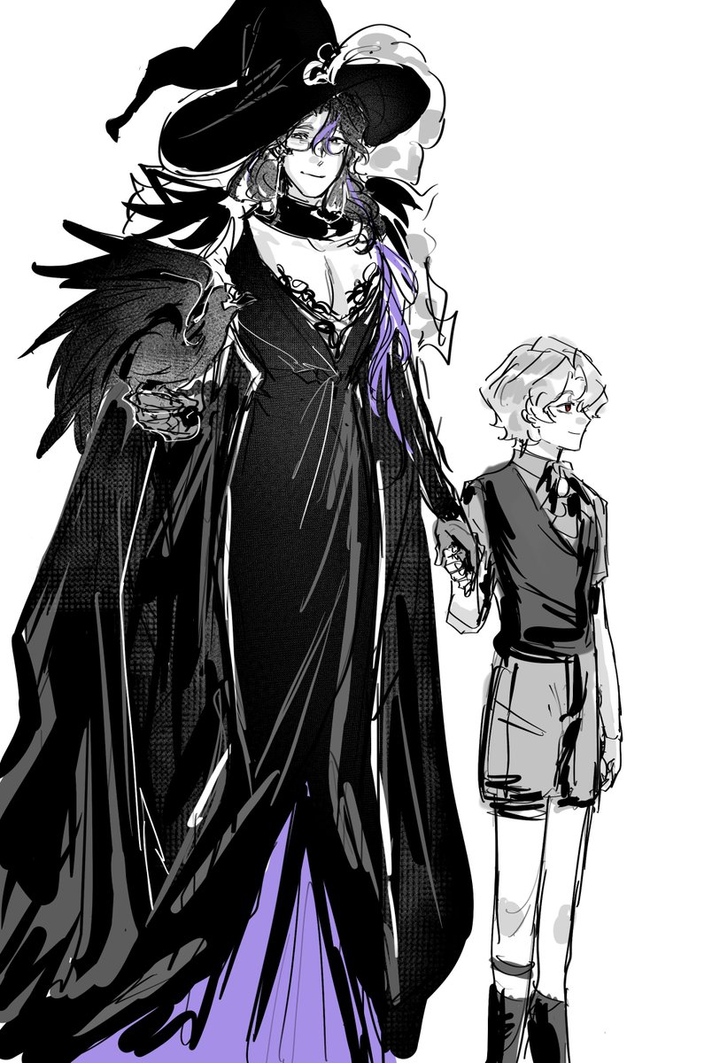 lanzi198's tweet photo. 恶魔🧪×魔女🪙 https://t.co/a6n5XdwTb0