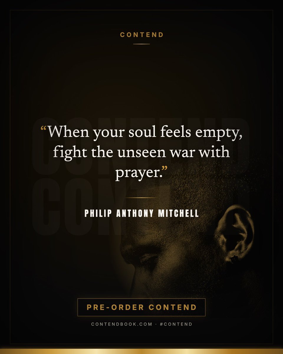 PhilipAMitchell's tweet photo. An urgent biblical message for the hour. A book written for these critical times. Contend quotes. 

Pre-Order CONTEND. 
Exclusive content—contend email list. 

Link in bio or https://t.co/6xakY3N01n 

#ContendBook 
#2819Church https://t.co/7CeH8PGVck