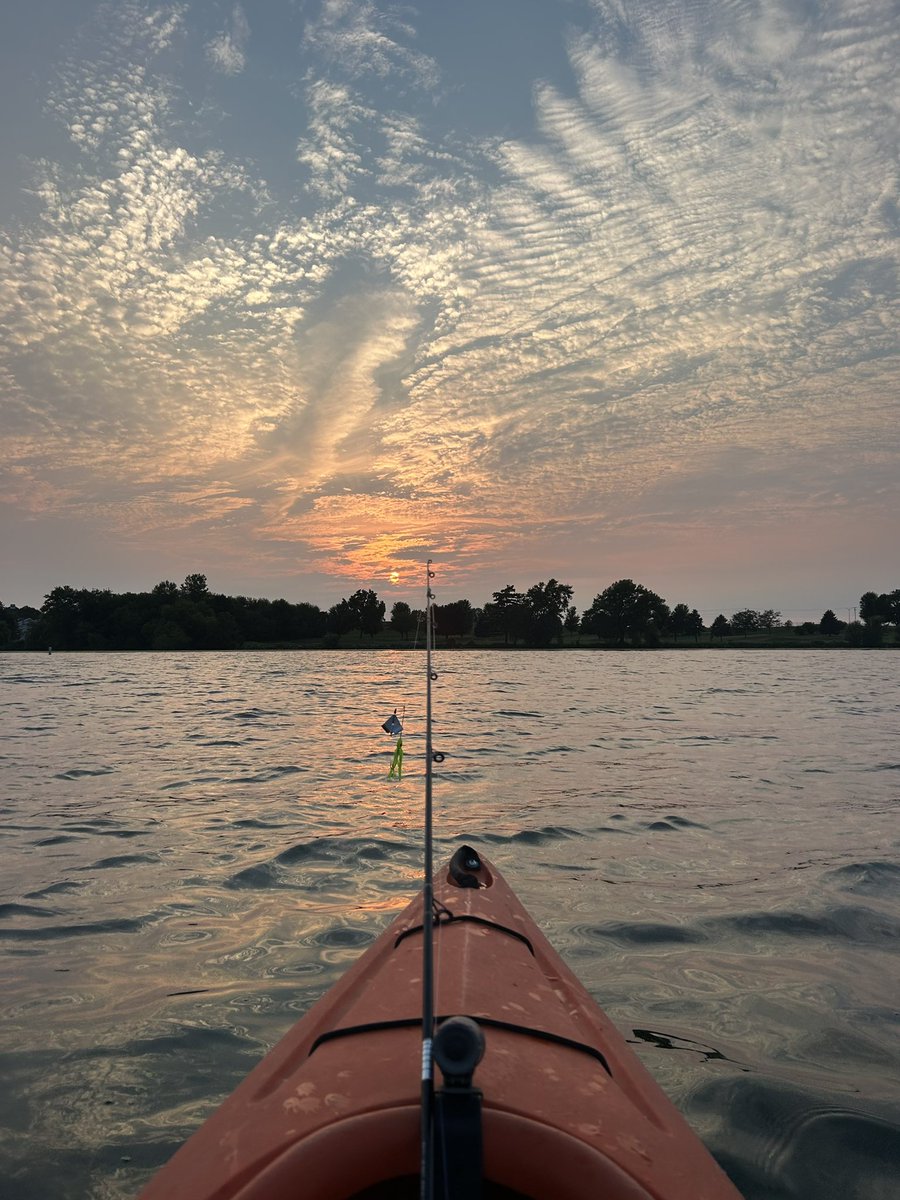 JohnBoelWAVE3's tweet photo. Pike starting to smash buzzbaits on surface.
Right on schedule.
I like pike. https://t.co/DSZ8sGhGEu
