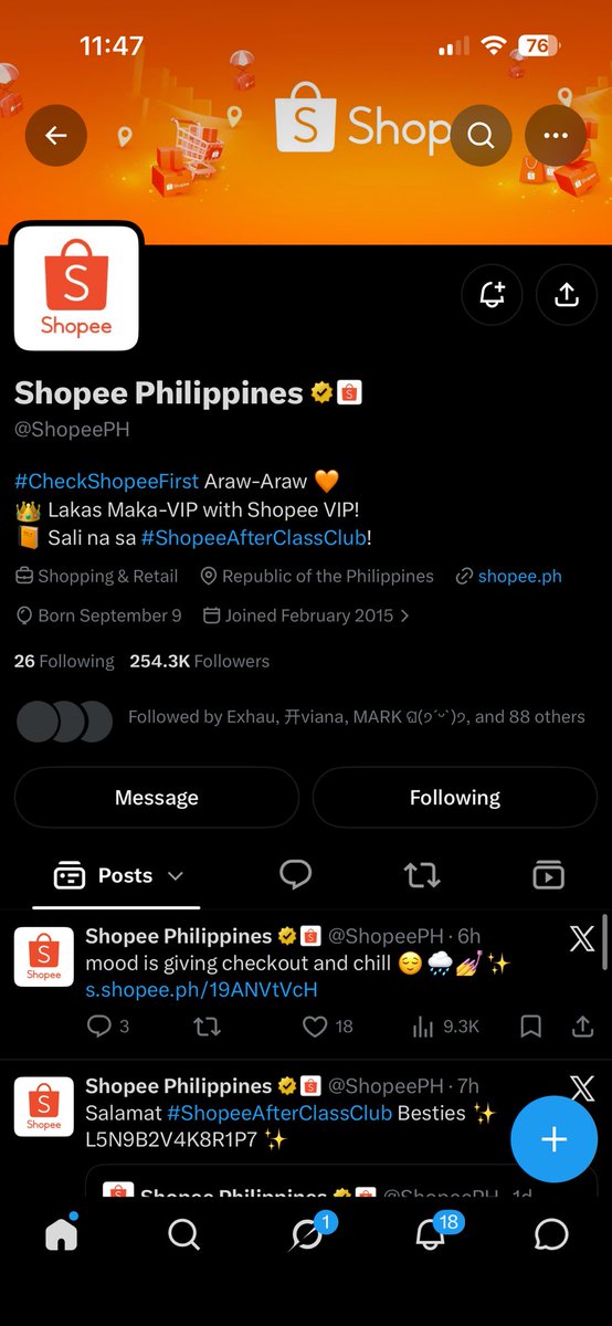 Bobbyng555's tweet photo. @ShopeePH FOLLOWED this PAYDAY! 🫡 https://t.co/Y832Wsfhmz