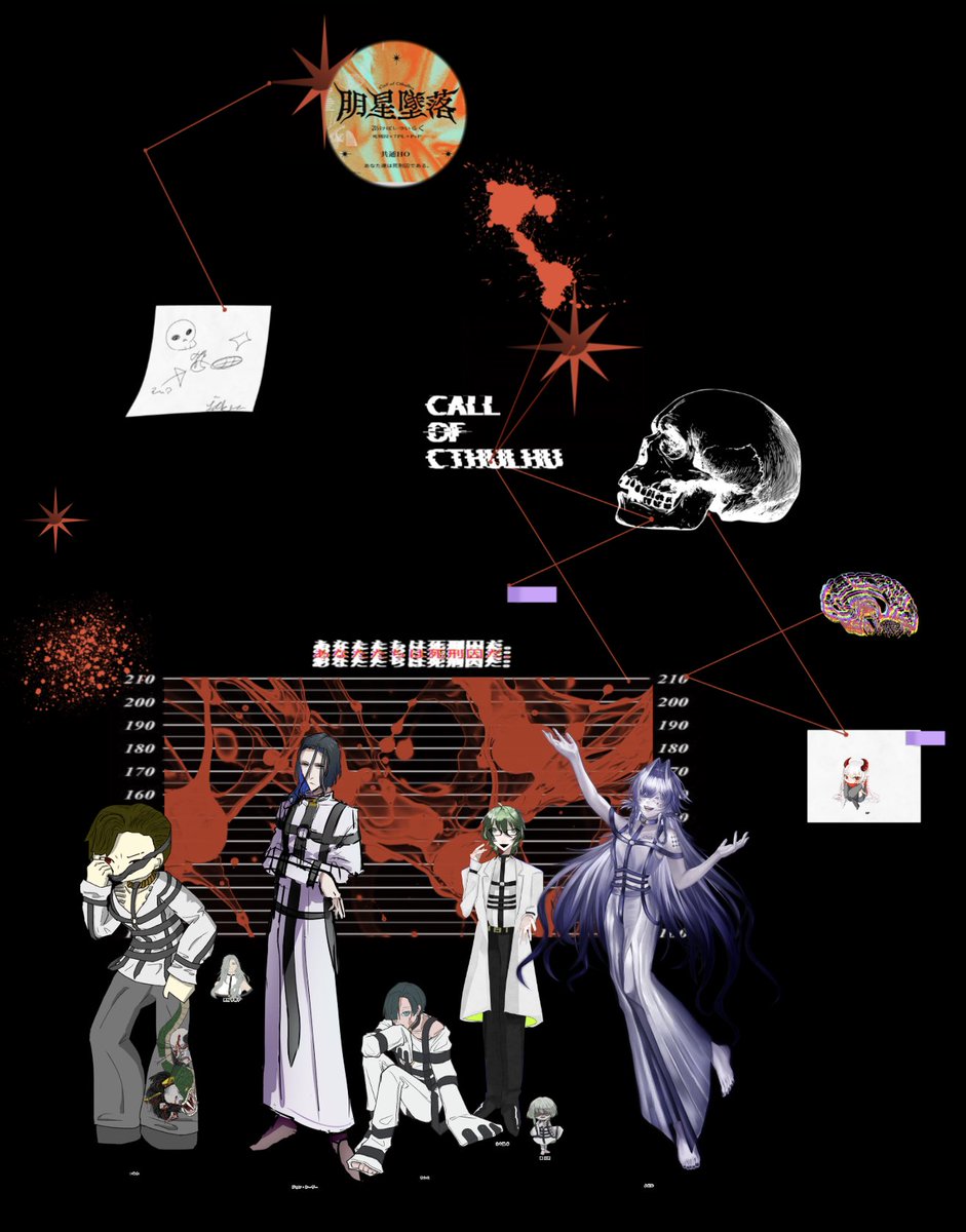 juwa_juwa_25's tweet photo. 【CoC】明星墜落

KP:オルテミア
HO1:赤穂 リョウガ/てーとく
HO2:貴船 多嘉子/K
HO3:ジョン・シーザー/なつこけし
HO4:サシミ/Mt.Autumn
HO5:小々波 永/ガラシャ
HO6:織 白朔/呂の字
HO7:よだか/いずみ

3生還4ロスト

「Zzz……」 https://t.co/Zy87Eq5ko6