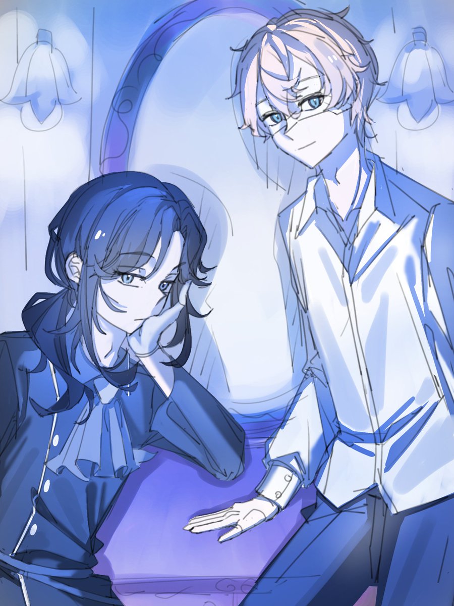 Aircon080805's tweet photo. IsuEo sketch💜💙
#swordartonline https://t.co/ISuk6XnkWE