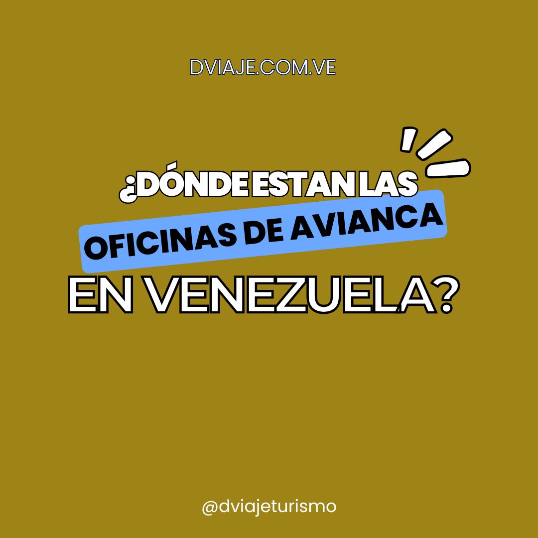 DViajeTurismo's tweet photo. ¿Dónde están las oficinas comerciales de Avianca en Venezuela? 

Avianca no tiene oficinas en Caracas. Adquiere boletos en su web o call center. En DViaje Agencia de Viajes tenemos tarifas exclusivas y atención local. ¡Contáctanos! ✈️🌍 #Avianca #Venezuela #dviaje https://t.co/PP2BpnQ4sm
