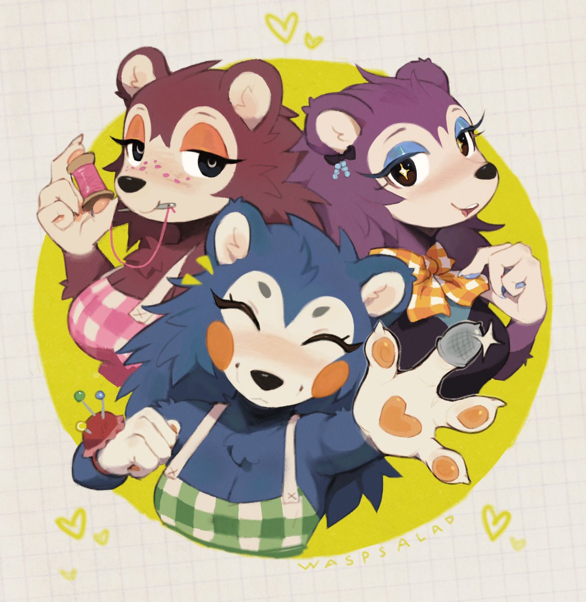 waspsalads's tweet photo. able sisters!! https://t.co/ZuVkRNHOJP