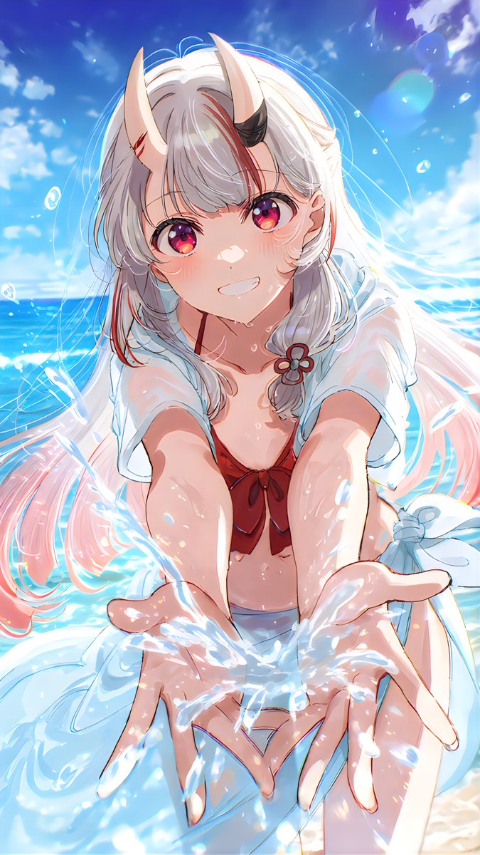shi_ro__ko's tweet photo. えへへっ、人間様〜！
ほらっ！冷たい余〜！！✨ https://t.co/uPTT4JmHzT