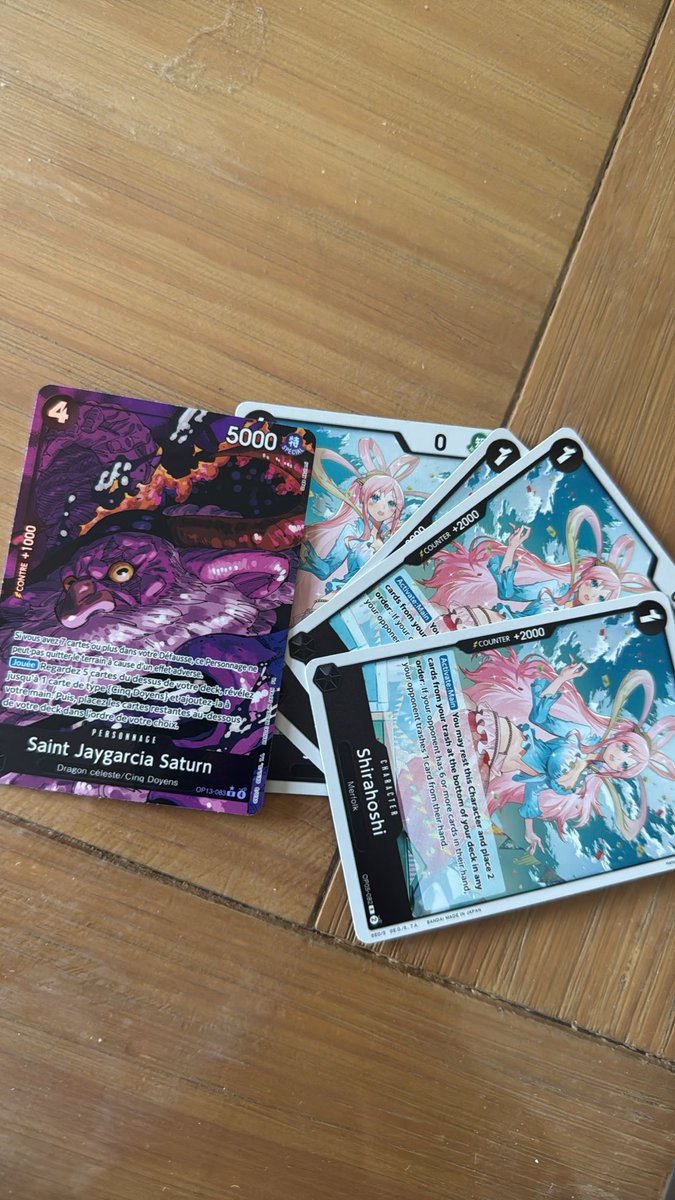 KaruCode's tweet photo. My deck is getting better in optcg !  One piece card game is so fun man ! https://t.co/rSXfGfbcYw