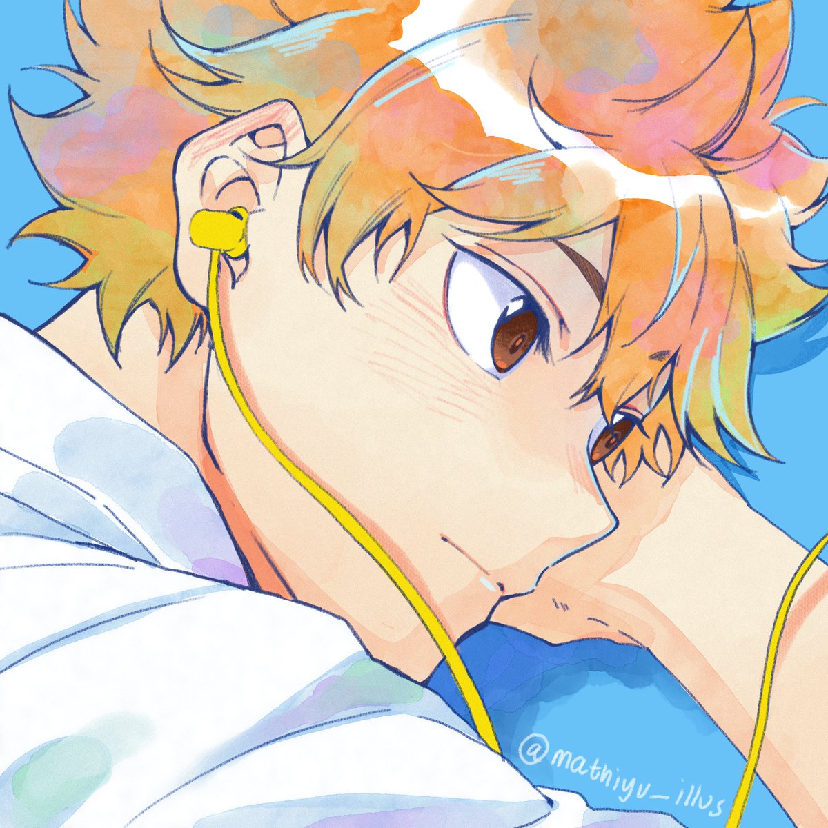 mathiyu_illus's tweet photo. A redraw of Hinata in my artstyle 🫶

#haikyuu #ハイキュー

⬅️Redraw         Original➡️ https://t.co/2YCdX8lFVC