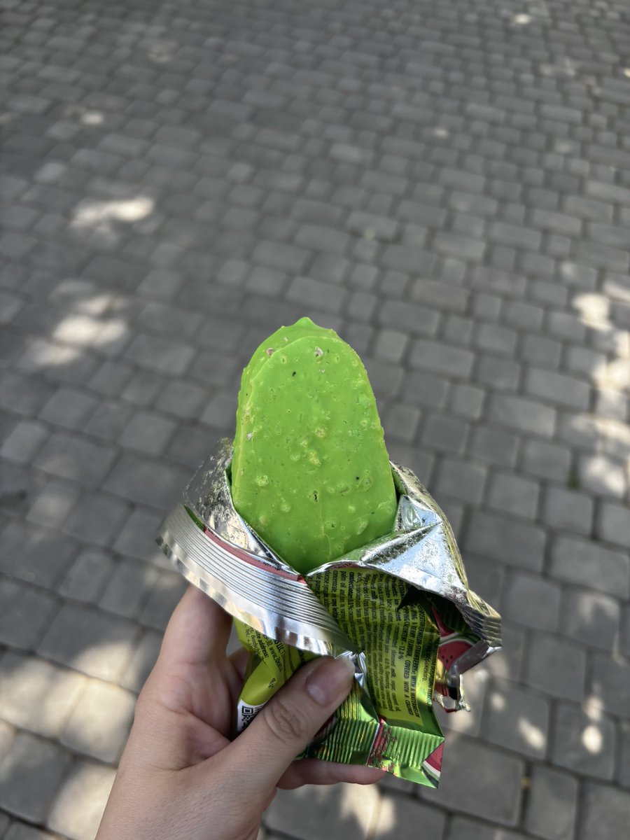 your_beetroot's tweet photo. One thing I always miss about Ukraine is the insane variety of ice cream.

Just grabbed a cactus-watermelon-strawberry with popping caramel https://t.co/B7qjVBxy7J