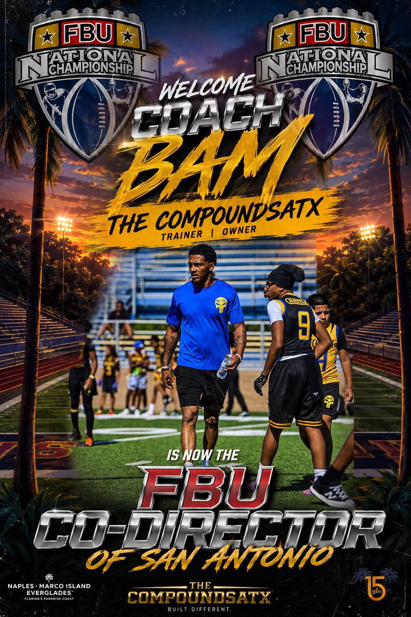CoachBamWR's tweet photo. Let’s Gooo210 @FBUcamp https://t.co/dyDTF2E8qV