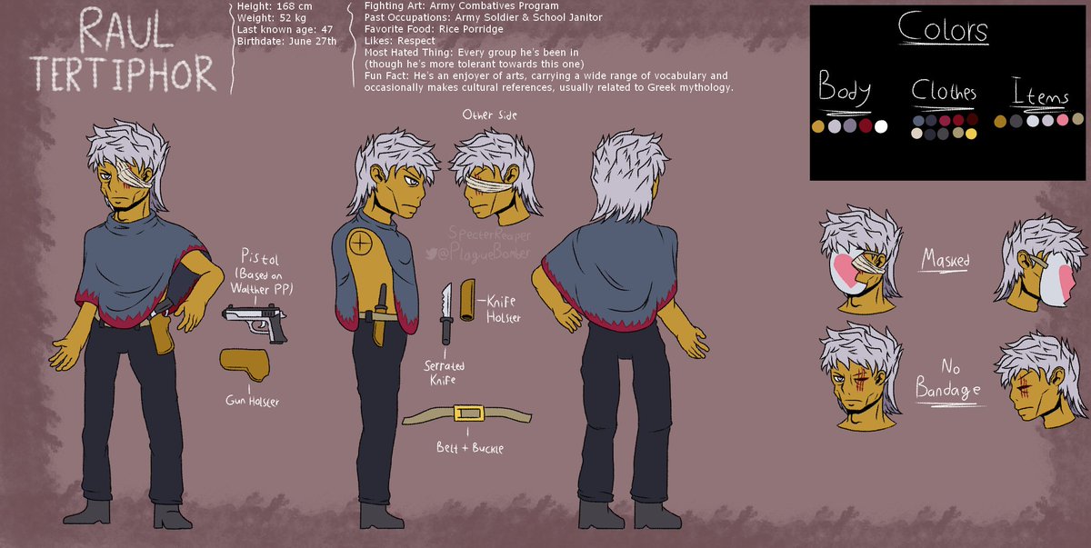 PlagueBomber's tweet photo. OC Ref Sheets
#lisarpg #lisathehopeful https://t.co/CKBdO5V1Th