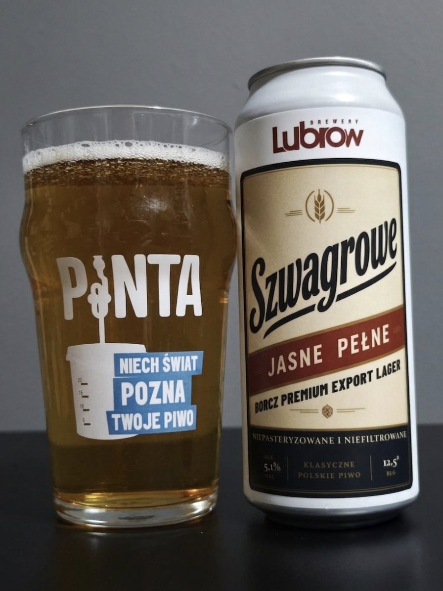 BojanowskiMarek's tweet photo. #940
🍺 Szwagrowe Jasne Pełne
🇵🇱 Lubrow
Export Lager
Alk. 5.1%
Ekst.wag. 12.5
4/5
#craftbeer #polishbeer #polishhops #Lager #export #piwokraftowe #browar #lubrow #beerpics #wroclaw https://t.co/TjTN3962du