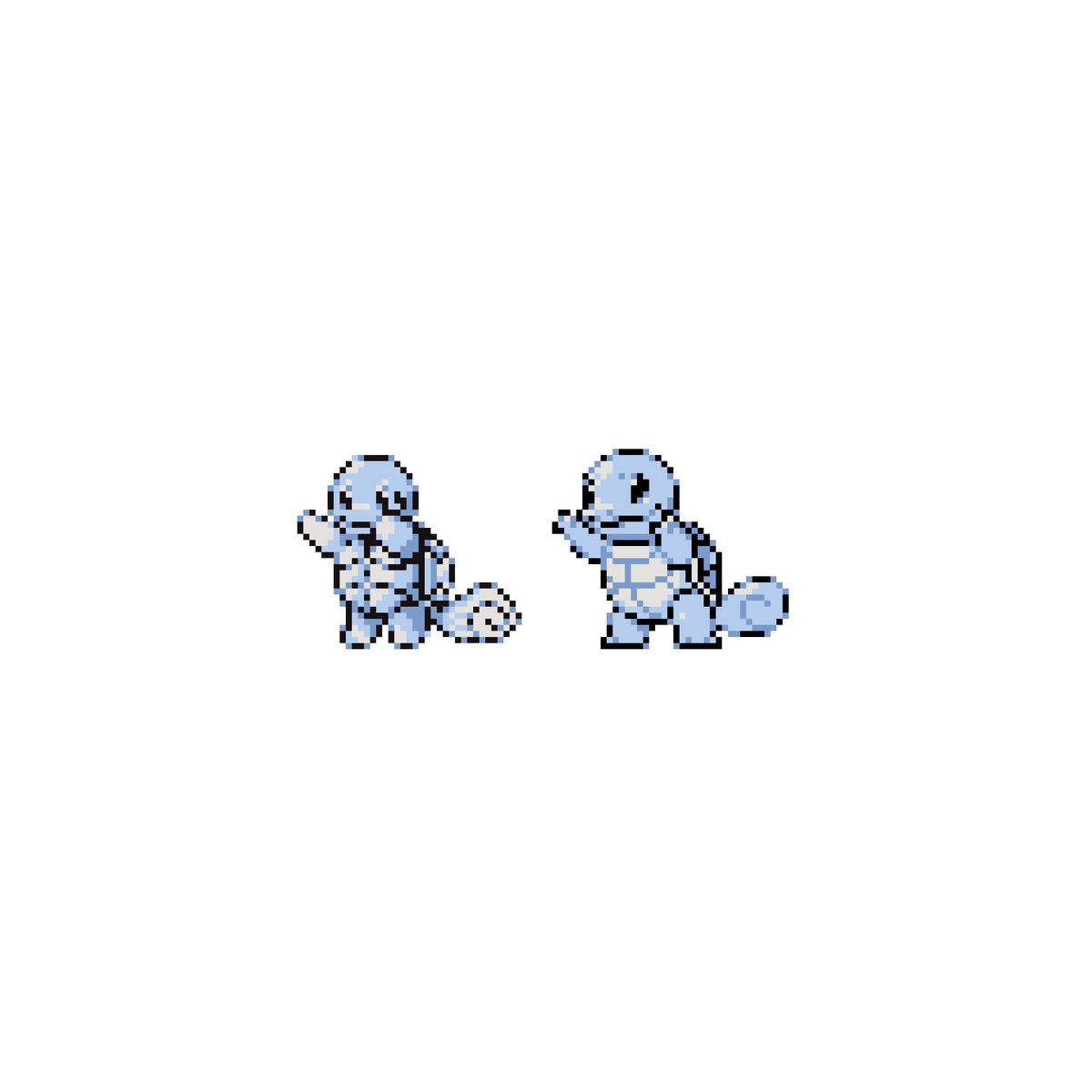 TAHK0's tweet photo. original squirtle remake #ドット絵 https://t.co/TXfyPo9cqO