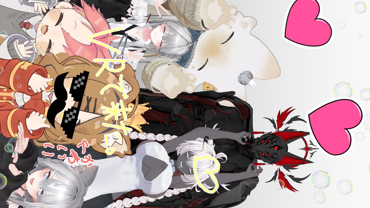 vrc_SyakRex's tweet photo. いっぱいのおめでとうを貰って嬉しい！ありがとう！！ https://t.co/dTm4o94wNK