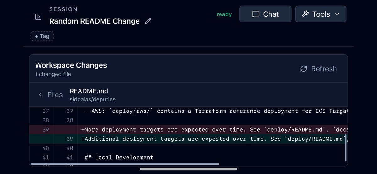 DevDeputies's tweet photo. v0.26.0 now has a native diff viewer! 🎉 https://t.co/L8HZsSzq92