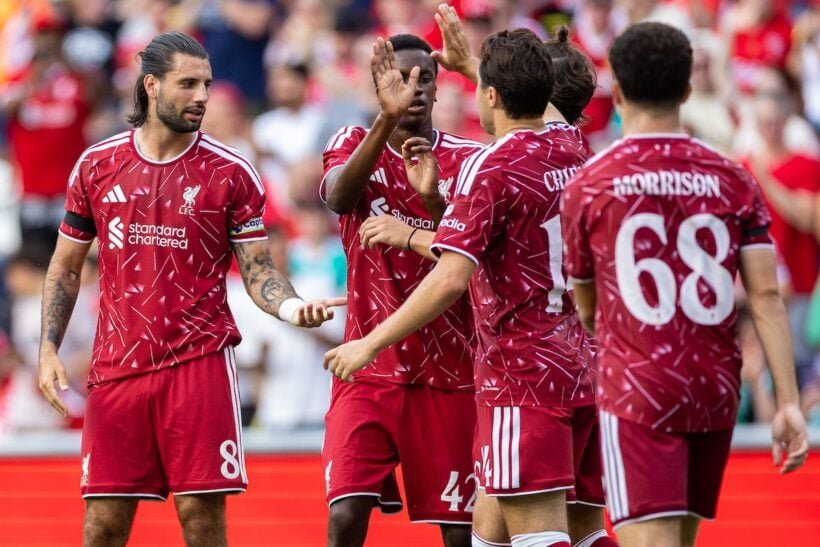 fplcyprus's tweet photo. 🟡 Liverpool —Tricky opening fixtures

📅 Fixtures: NEW (A) • NFO (H) • IPS (A) • FUL (H) • BOU (A)

📈 FPL Impact:
🔸 A tricky opener, but Liverpool's schedule quickly becomes very favourable.
🔸 Their premium attackers could be among the best captaincy options in the opening weeks.
🔸 A wait-and-see approach could be the best strategy.
⭐ Players to watch:
🔹 Szoboszlai (£7.0m) (13 G/A last season) and Wirtz (£7.5m) offer strong midfield potential.
🔹 Mac Allister (£5.5m) stands out as an excellent value option.
🔹 Isak (£9.0m) is the only reliable forward option while Ekitike remains sidelined. Isak is a bit overpriced at that price.