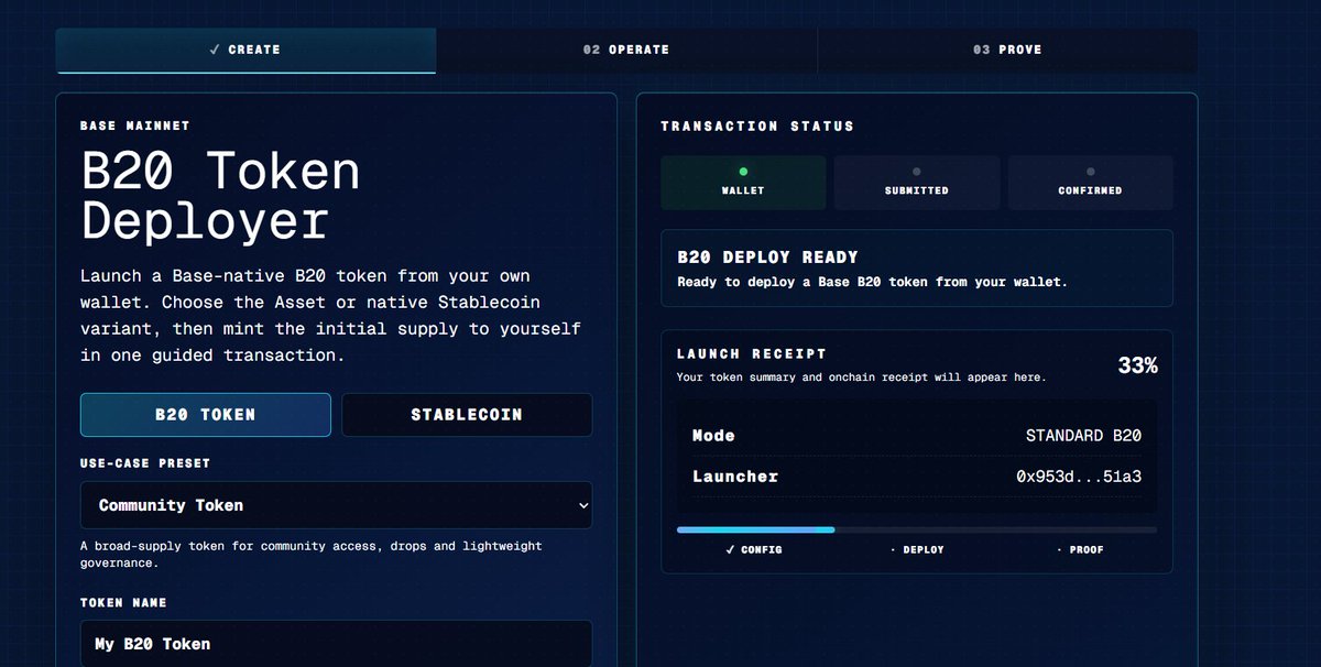 GercekKriptocuu's tweet photo. 🪂Sırada Base Token Airdrobu Var!

@base bildiğiniz gibi kendi sybil dirençli airdrop claim sistemini demo olarak tanıttı ve böylelikle $BASE airdrobu için hazırlıklar yapıldığı anlaşıldı! 

Onchain işlemlerimizi arttırmaya ve gün aşırı aksiyon almaya devam edelim.

x402 deploy ve etkileşimi için: https://t.co/nWdPpXx43n
B20 token deploy için: https://t.co/Mfi0DBxwda
Ai agent launch etmek için: https://t.co/sb2uIAgjav
Base App'ten tx kasmak için: https://t.co/rszzksi7GQ

Ayrıca Base'in lider DEX'ine likidite eklemeyi ve swap atmayı da unutmayın: https://t.co/UtgJba7bZ6

En son cüzdan istatistiklerini ve sybil skorumuzu kontrol etmek için: https://t.co/7dULvitusY