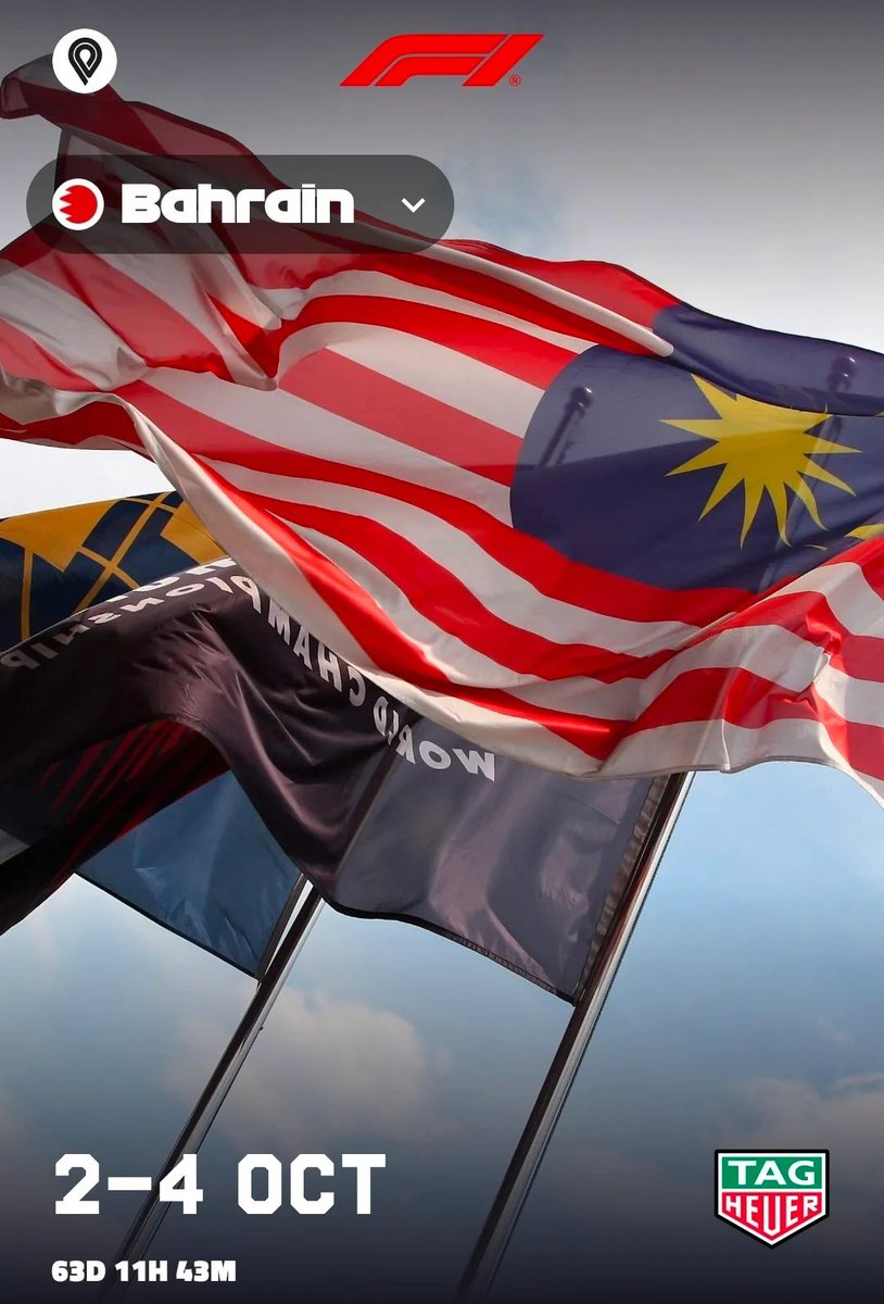 frmlwld's tweet photo. wdym my country flag in the f1 apps, never once i thought this would happen 🥹🥹 https://t.co/nC6h51sYrZ