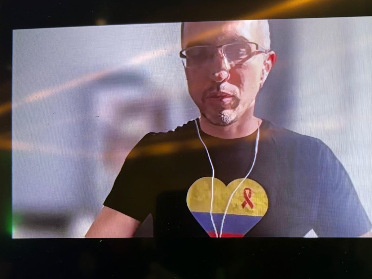 ITPCglobal's tweet photo. Sergiy Kondratyuk presented from Ukraine this morning by video link. The war kept him from Rio. It did not keep the work from being heard.

Lenacapavir: $25–46 to produce. $28,218 in the US. A 795-fold difference.

These are not market forces. They're choices.

#AIDS2026 https://t.co/WovvFPe22O
