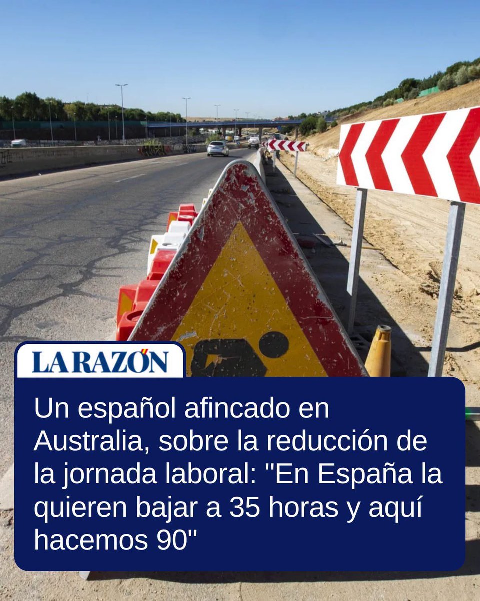 MalaMalamente's tweet photo. La jornada laboral en Australia es de 38h semanales, partiendo por ahí.
Lo que hace el español afincando se llama FIFO work. Es muy común en minas. Y puedes llegar a las 90 horas a la semana, pero ganando un pastón, porque en Australia pagan las horas extras, con todo pagado y la siguiente semana libre, y así sucesivamente. FIFO significa Fly-In, Fly-Out. Es una semana de trabajo, y la siguiente libre (aunque existen otras combinaciones) Se hace así porque las minas suelen ser muy muy remotas y muy muy lejos de cualquier ciudad.

Pero el panfleto de Marhuenda te va a contar lo que le interesa.