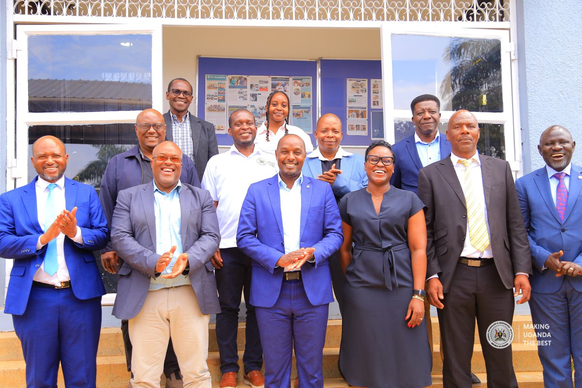 STIsecretariat's tweet photo. The Hon. Minister for Science, Technology and Innovation, Hon. Eng. Jonard Asiimwe Akiiki, today welcomed a high-level delegation from the Kingdom of Eswatini led by Principal Secretary Thulani Mkhaliphi of the Ministry of Public Works and Transport.

The visit builds on the strong bilateral relationship between Uganda and the Kingdom of Eswatini, following the State Visit of His Majesty King Mswati III to Uganda and the successful Pearl to the Cape Expedition, during which the Kiira EV bus made a landmark stop in Eswatini. During that engagement, the Government of the Kingdom of Eswatini expressed interest in procuring Ugandan-made electric buses and strengthening cooperation in electric mobility.

The delegation is undertaking a technical engagement with Kiira Motors Corporation to advance these discussions through a feasibility assessment while exploring opportunities for collaboration in developing sustainable electric mobility industries in both countries.

The Hon. Minister reaffirmed that science, technology, and innovation must translate into industrial partnerships, regional trade, technology transfer, job creation, and shared prosperity across Africa. He emphasized that Uganda is demonstrating the continent's growing capacity to design, manufacture, and export world-class technologies while strengthening African value chains and accelerating regional industrialization.

The Ministry welcomed the delegation and reaffirmed its commitment to deepening cooperation under the leadership of H.E. President Yoweri Kaguta Museveni and His Majesty King Mswati III in advancing an innovative, industrialized, and economically integrated Africa.

#STIUganda