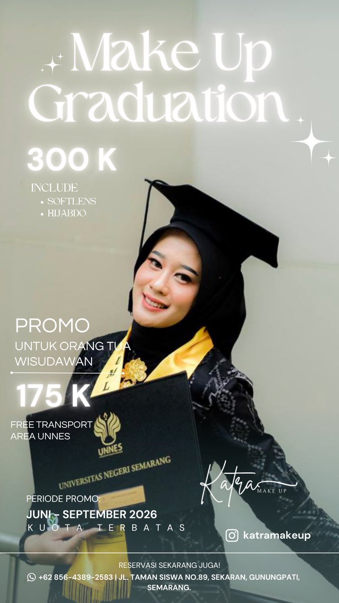 katramakeu89551's tweet photo. @SmgMenfess Hallo ka Katramakeup avail..
Admin : 0895601326522 https://t.co/2weSE6EKaL