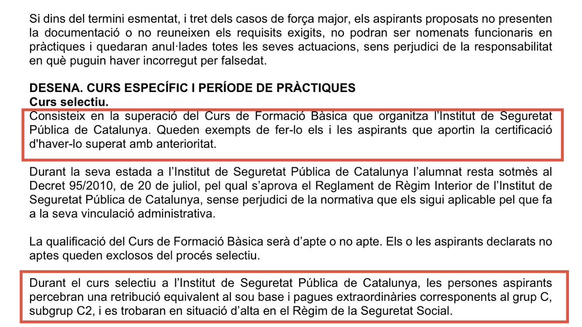 CarlosVecino4's tweet photo. Sobre el cas de la filla de Sílvia Orriols, que ha guanyat la plaça interina de policía local a Ripoll.

No convoques una plaça per la vía urgentíssima “per cobrir baixes i períodes vacacionals” i atorgues la plaça a una aspirant de la que preveus que haurà de completar el Curs de “Formació Bàsica” de l’Institut de Seguretat Pública de Catalunya, i haurà de passar 1 any de pràctiques a Ripoll com a “funcionària en pràctiques”.

Si necessites cobrir urgentment baixes i vacances puntúes l’experiència i formació policial prèvies com cal en el concurs de mèrits i agafes un professional ja format com a policía, no una noia de 19 anys.

Molt tèrbol, tot plegat.

https://t.co/AknHO36Dr6