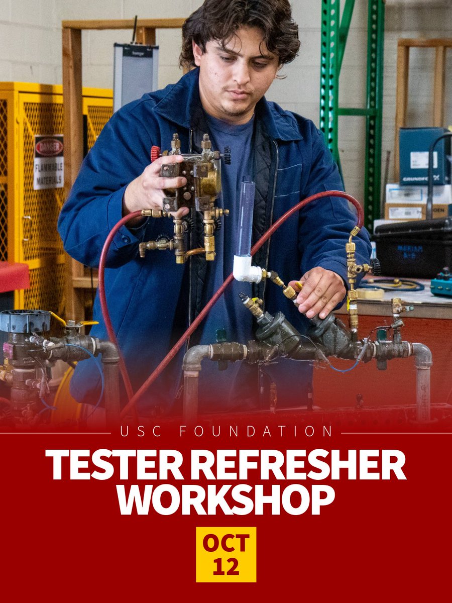 USCFCCCHR's tweet photo. 👉 We've scheduled a USC Tester Refresher Workshop on October 12, 2026! https://t.co/IJlxo9TiF5