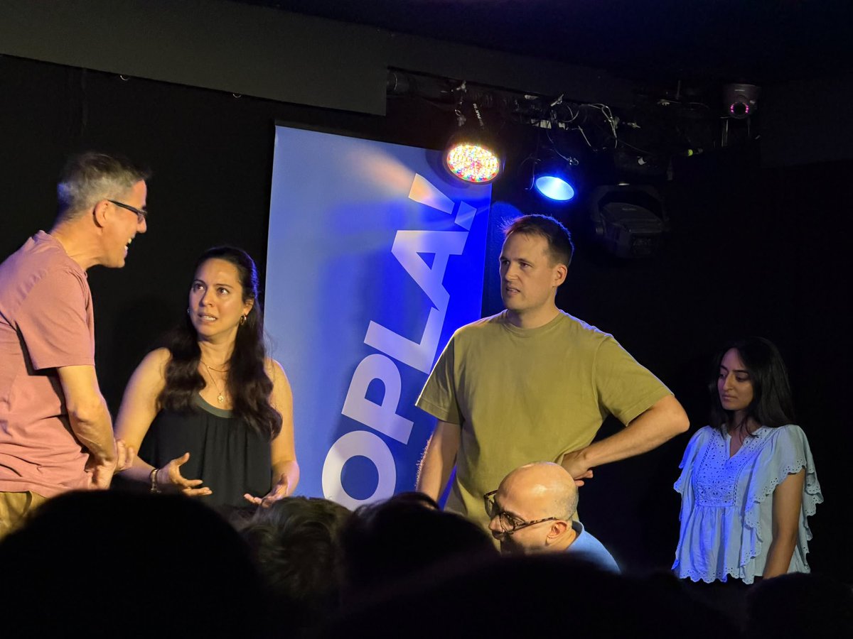 hooplaimpro's tweet photo. Many thanks to everyone involved in last night’s Mixer show!

All of the House Teams from last night’s show are back performing again this Saturday 8pm. 

We start various Hoopla House Teams over each year to give newer improvisers a place to rapidly build up stage experience. https://t.co/2WvHwyDIU7