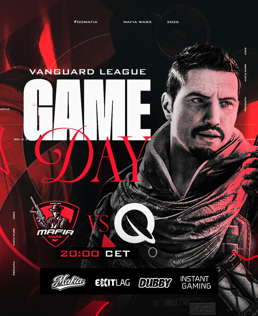 MafiaWarsgg's tweet photo. 👑 MATCH DAY — R6 Console  👑

🆚 @impulseesportgg
🕗 20:00 CET
🏆 @WarS_Tournament
Our lineup:
🎮 @Kxzan7
🎮 @Ihsaniyuh
🎮 @dxneszy
🎮 @ZiaWiT
🎮 @Ishvkk

Time to give it everything. Good luck, Mafia! 🍀

#MWOnTop #GoMafia #LetsGoMafia https://t.co/8W89Ce61x9
