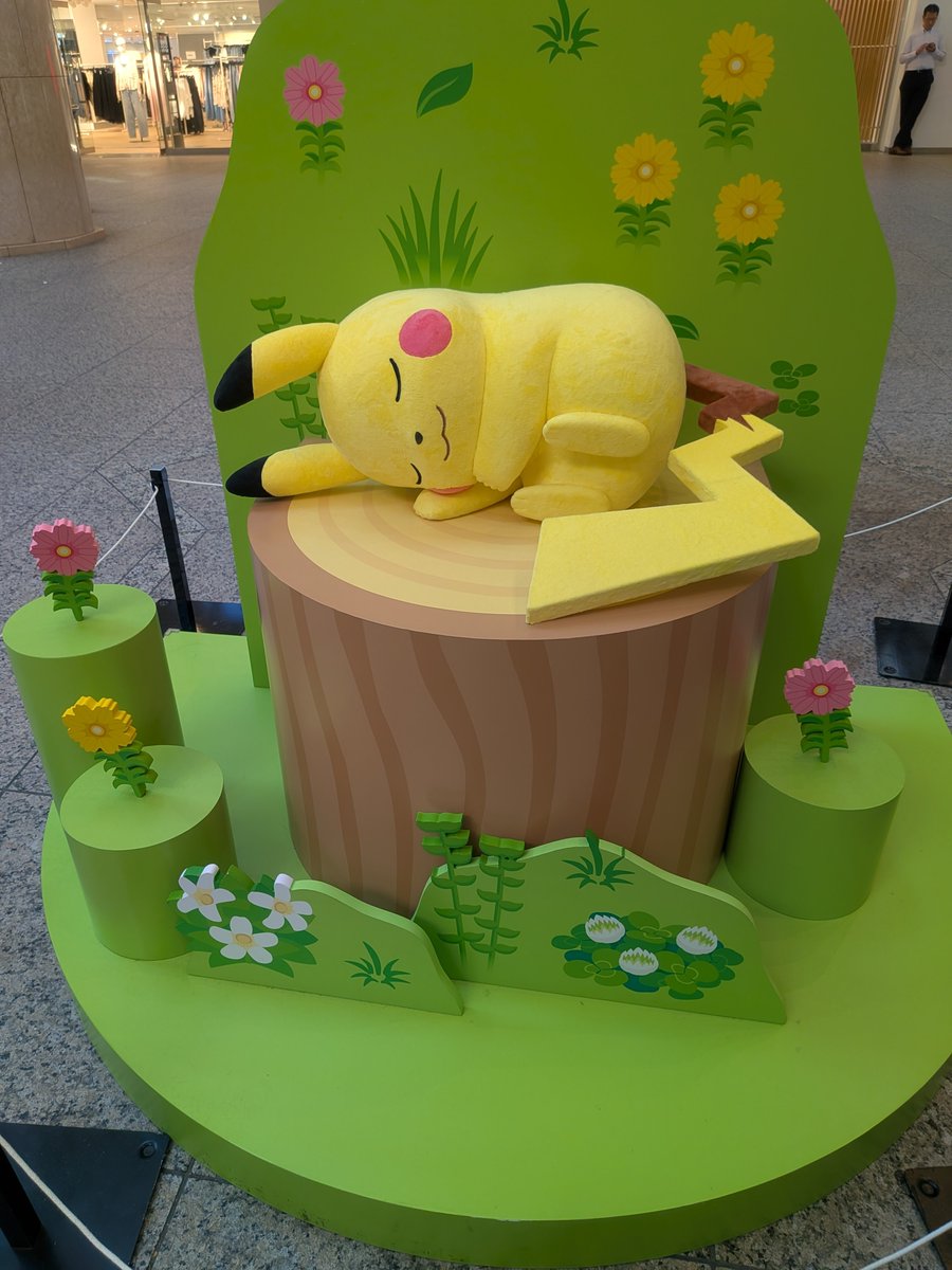 bechitabechi's tweet photo. 横浜みなとみらい
#ポケモンスリープ イベント 
時間なくて通ったとこだけですが📷️
みんな寝顔かわいい♡
#ポケモンねがおリサーチ
#推しポケモンはヤドン https://t.co/Q3PpGRX389