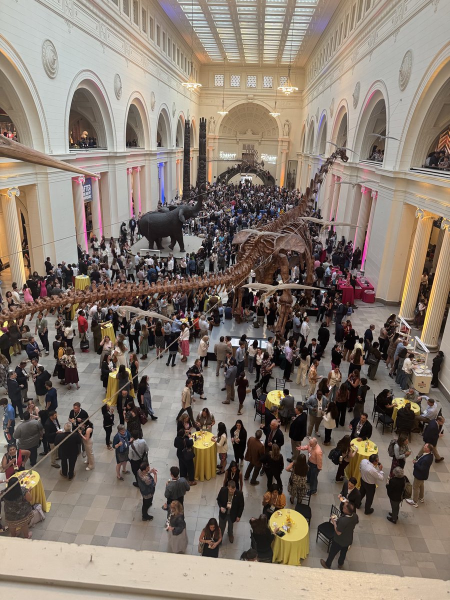 NOSNnetwork's tweet photo. Opening reception of NCSL summit at Field Museum #ncsl #ncslsummit https://t.co/zdNvK8HFox