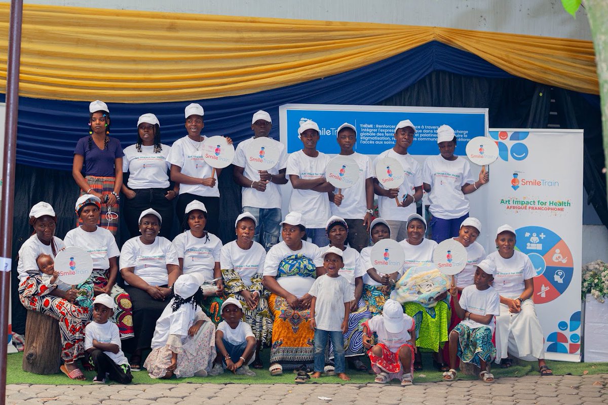 SmileTrainAfric's tweet photo. BIG NEWS from DRC! π C.H. Bethesda launched its first Cleft Psychosocial Camp, empowering 22 patients and caregivers. #SmileTrain #ComprehensiveCleftCare #DRC #PsychosocialSupport #CleftAwareness https://t.co/osCHBdFU0E