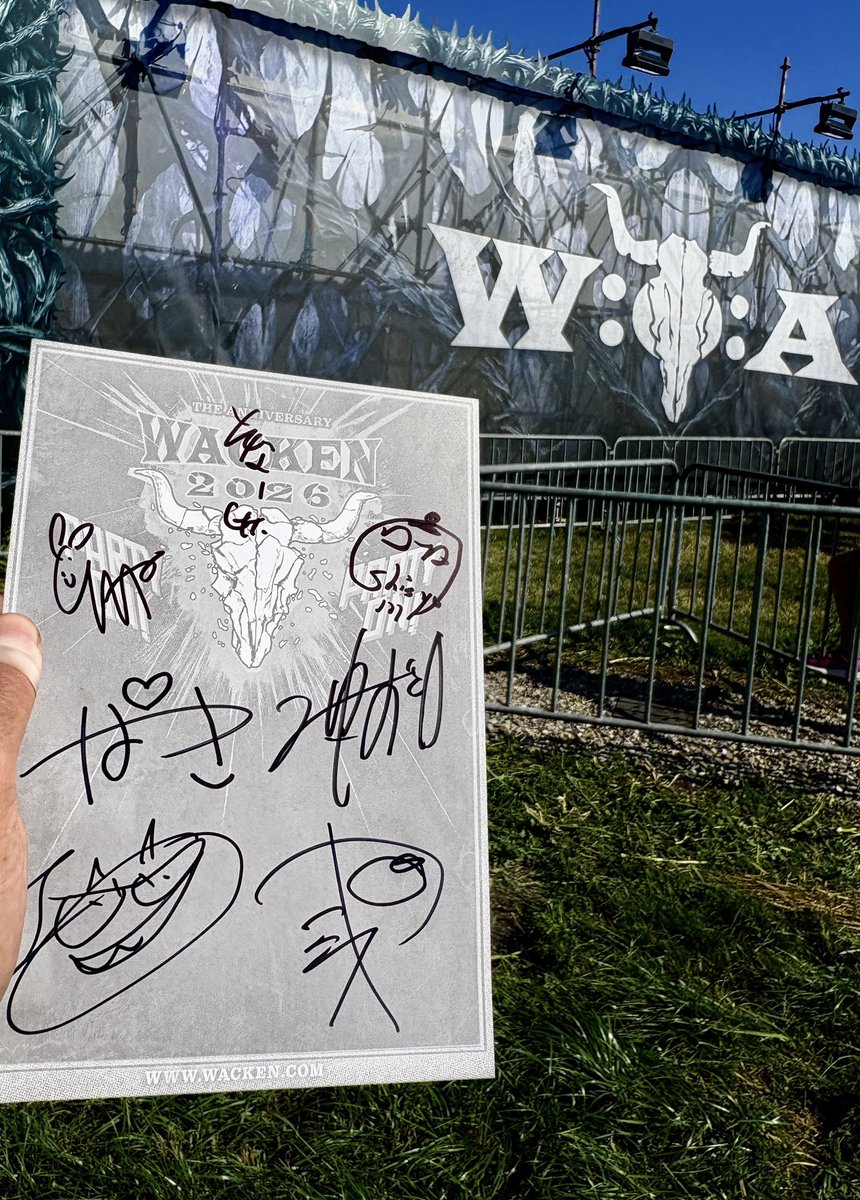 HEADSHOT666ACP's tweet photo. Broken By The Scream 
Wacken Open Air 2026

最高の景色を見せてもらったぜBBTS
世界一大好きだ

ピットエリアはモッシュ地獄だったぜ

日本に生まれて、BBTSに出会えた私は幸せです

#BrokenByTheScream
#BBTS2026 
#wackenopenair https://t.co/PUfvb14Cod