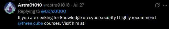 three_cube's tweet photo. AI will/is dramatically changing cybersecurity!

We are offering a 3 part training on AI in cybersecurity to keep you up to date on all the myriad of new developments.

https://t.co/nPEIzGo1l8 https://t.co/IvRNAViZt4