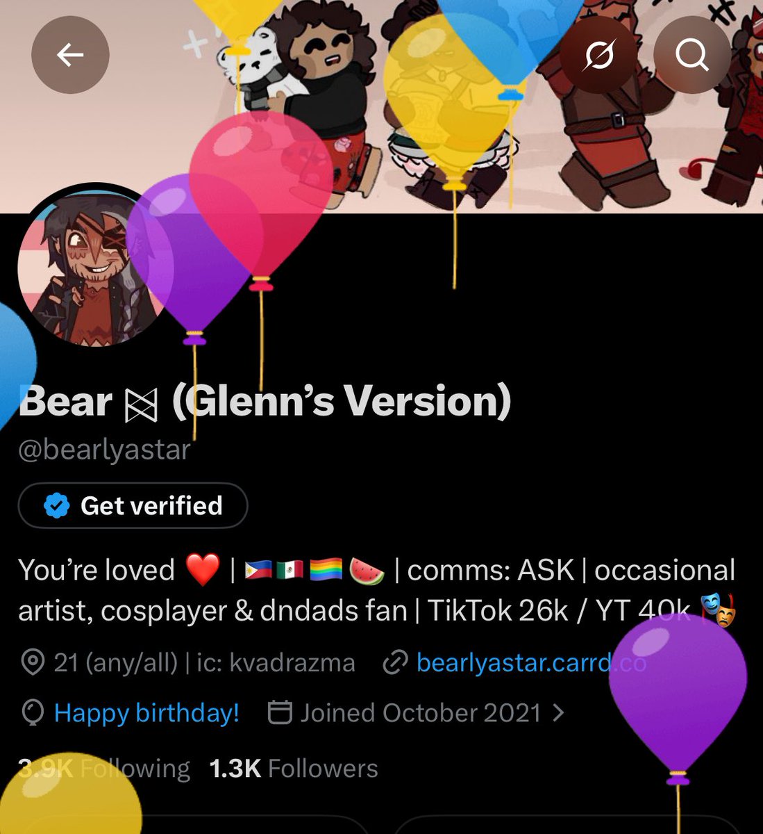 bearlyastar's tweet photo. who put all these balloons here https://t.co/jOSy9vxsfG