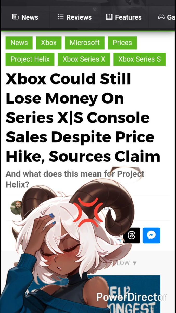 BubbleButtRam's tweet photo. 🐏: .....Are you guys friggin stupid?

Xbox is/will continue to lose money BECAUSE of price hikes, not in spite of them!

•GamePass isn't as enticing as it used to be
&amp;
•A modern Xbox console is nearly a Grand, so no shite they aren't making sales 🤦 https://t.co/2J9RMAk8kA