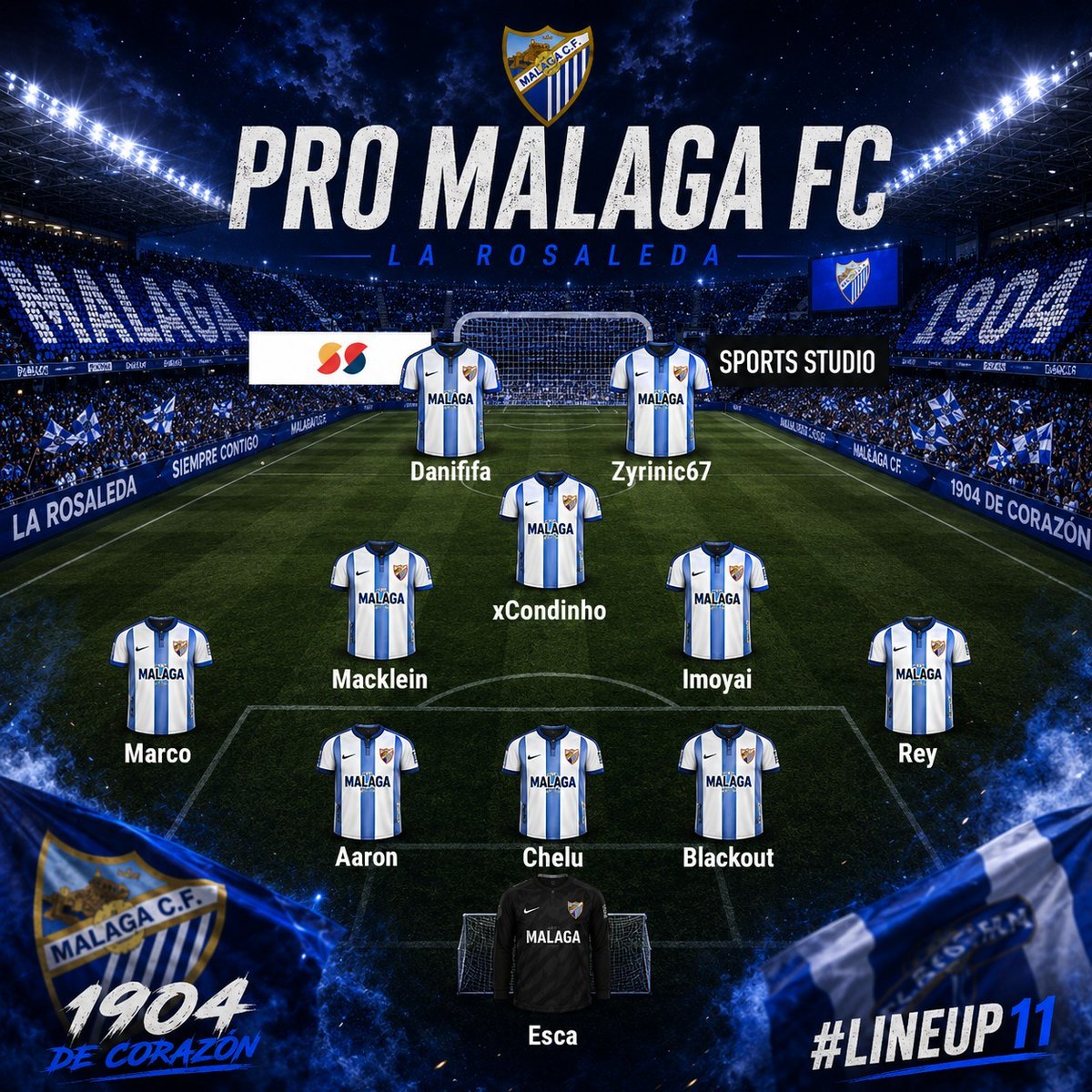 PRO MALAGA CF tweet media