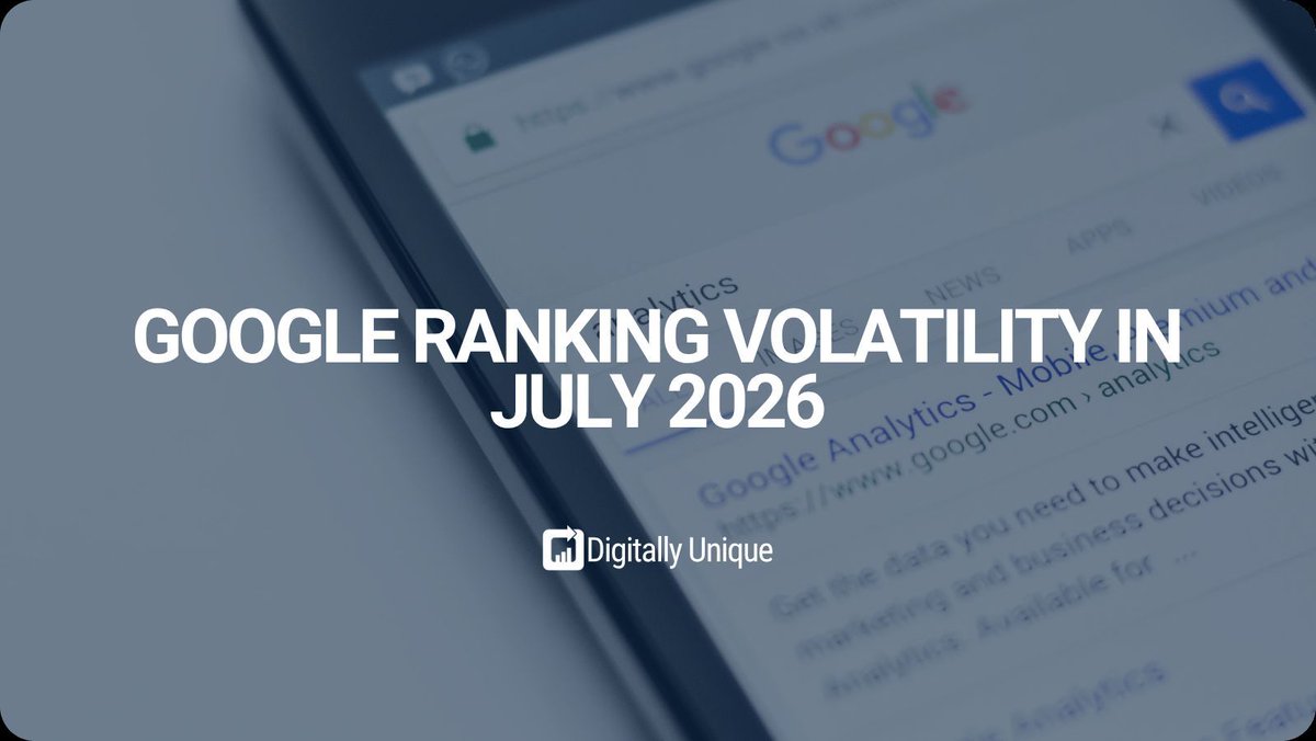 DUniqueUK_'s tweet photo. Third volatility window this month. Still nothing confirmed from Google.

Short answer for anyone asking whether their backlinks caused it: almost certainly not, and you can prove it with data you already have.

https://t.co/XlhQh393Aj https://t.co/AYFZ3OnxIw