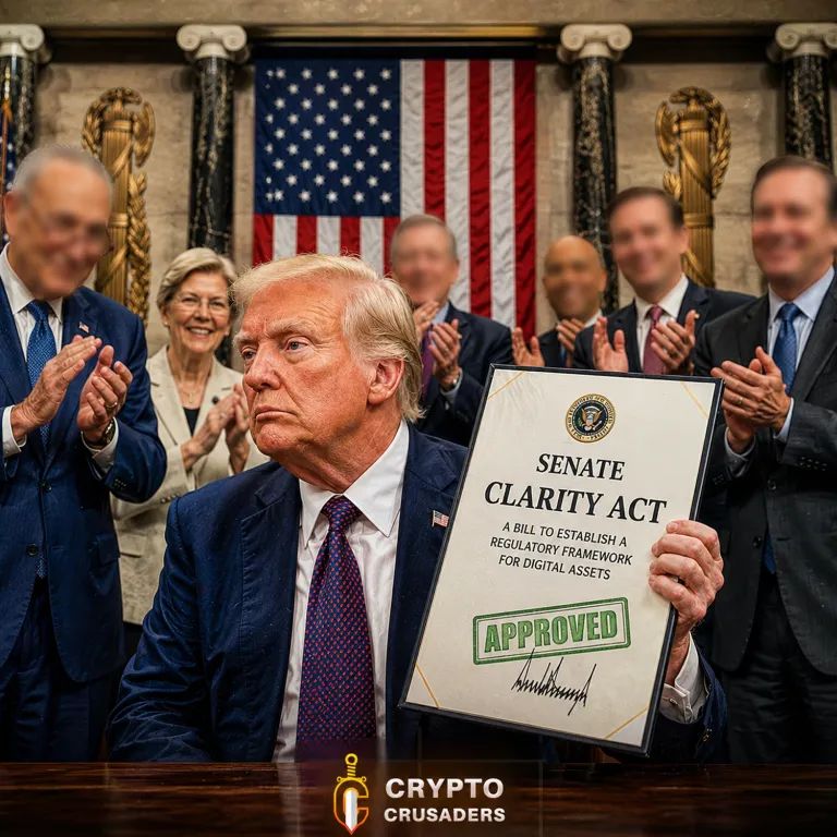 LeviCryptoGuy's tweet photo. 💥 HUGE: 

Nearly 10 democrats want to pass the Clarity Act !!

THIS CAN GET THE CLARITY ACT PASSED!! 

GIGA BULLISH FOR CRYPTO &amp; $XRP!! https://t.co/x2gPB8YyDe