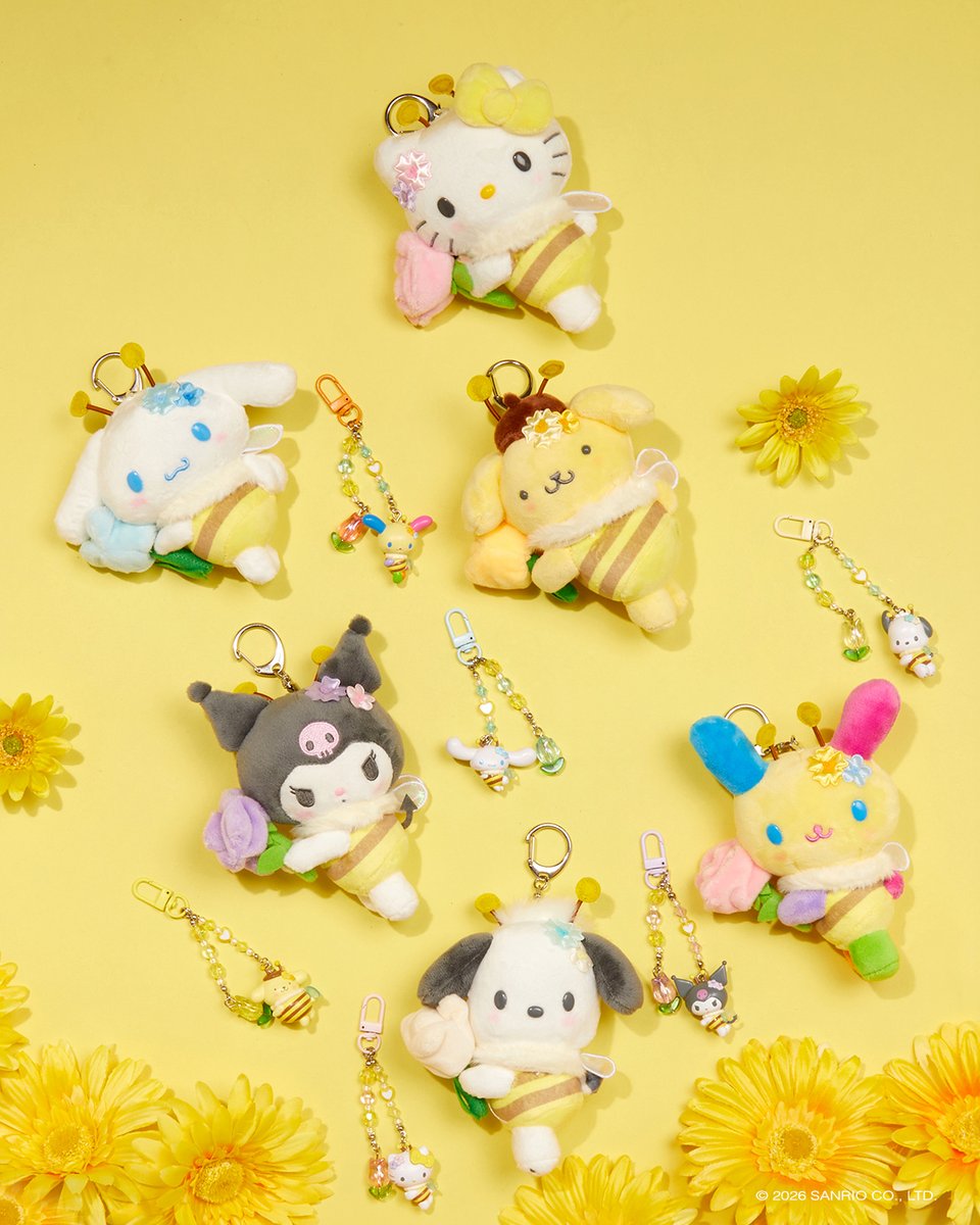 sanrio's tweet photo. Cute as can bee 🐝💖 Shop now: https://t.co/ErhSeAND4T https://t.co/9e57PSRsEY