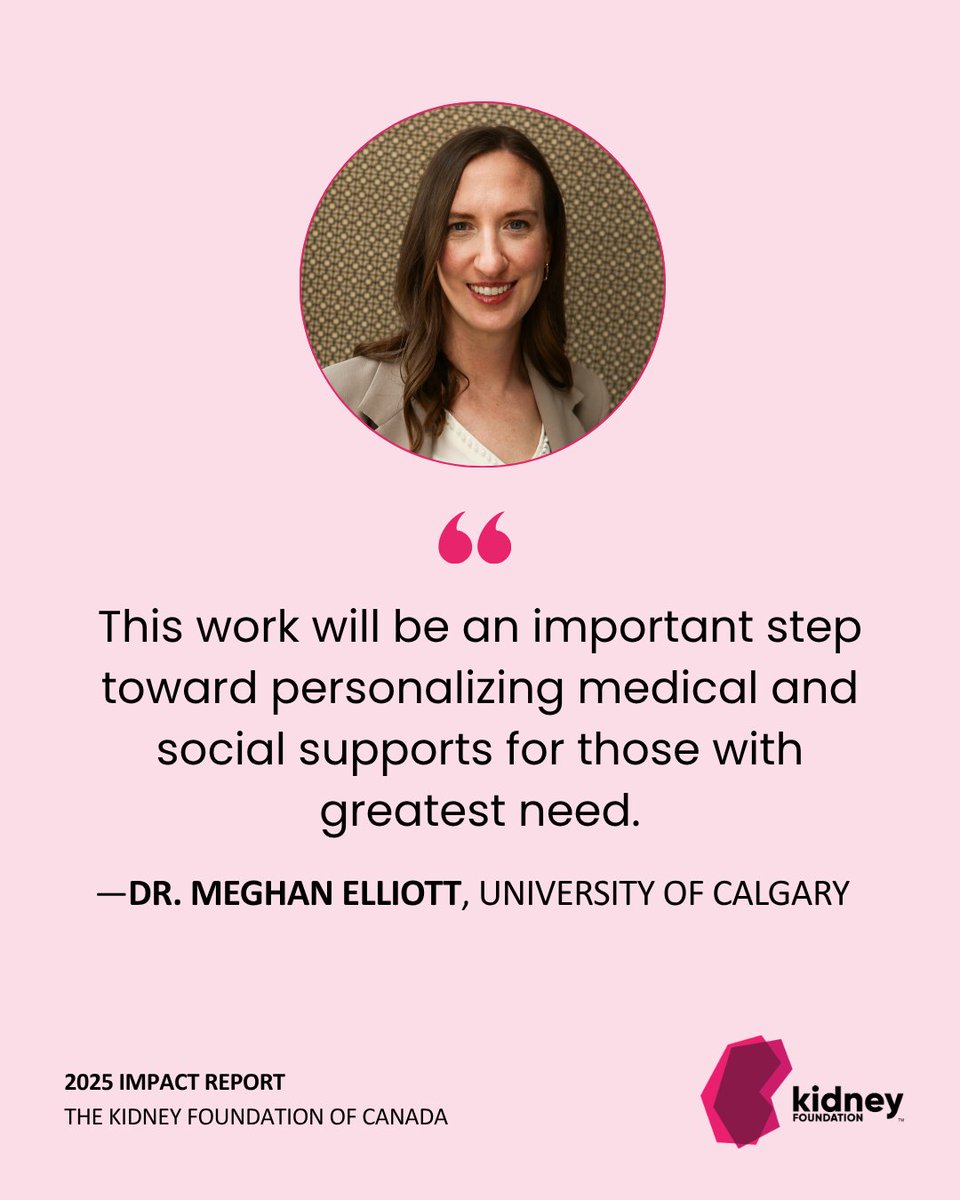 kidneycanada's tweet photo. Nearly 1 in 4 Canadians with CKD are readmitted to hospital within a month.
The EQUIP Re-CKD project is working to change that with tools that help predict risk and support more proactive, personalized care.
Read more: https://t.co/dn45SiXYat
#KidneyResearch #CKD https://t.co/U1D65AaTHv