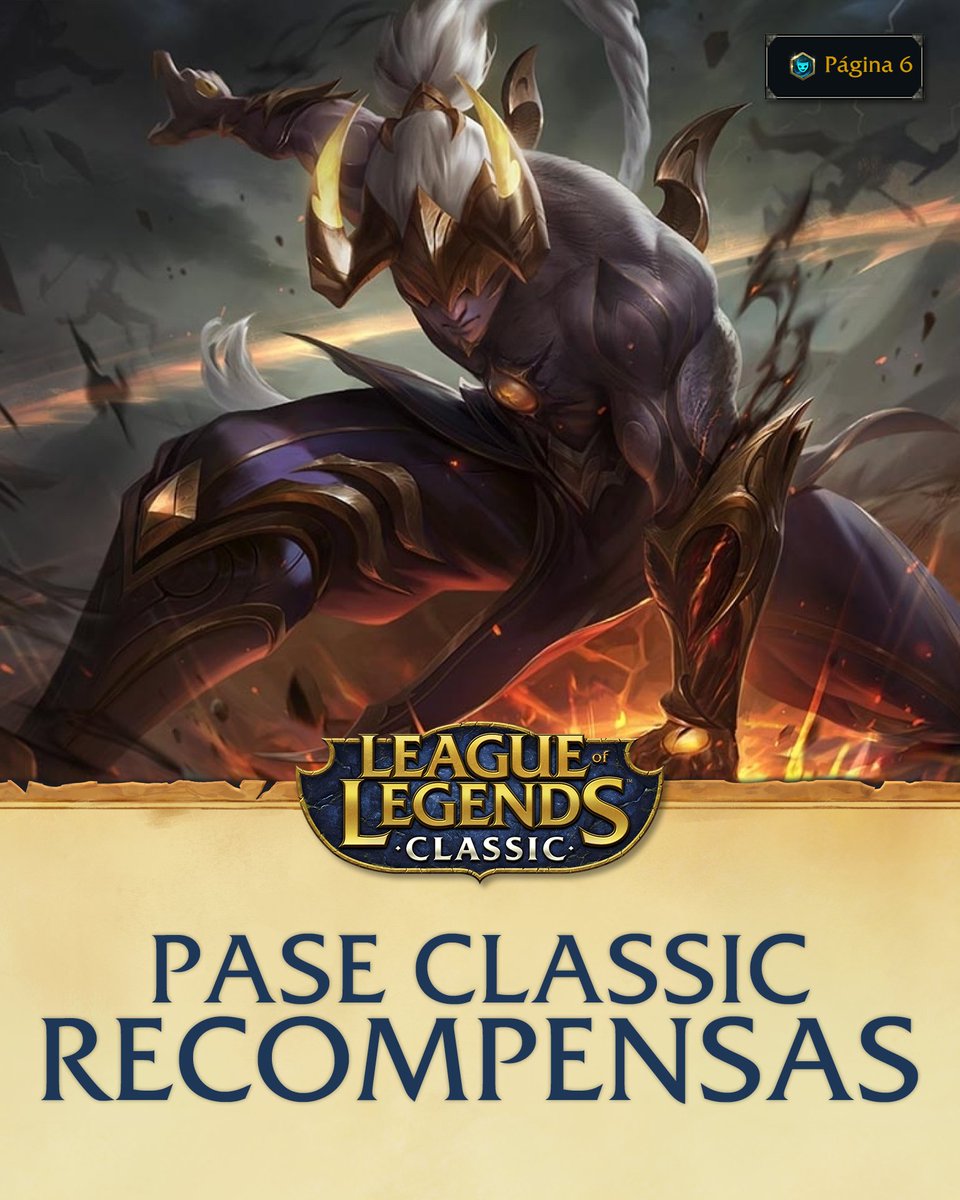 lol_es's tweet photo. Desbloquead a Jax cámara de magma de prestigio o a Lee Sin heraldo del caos de prestigio, puntos de influencia, runas y mucho más 🔥 https://t.co/PLLRzKPfaM