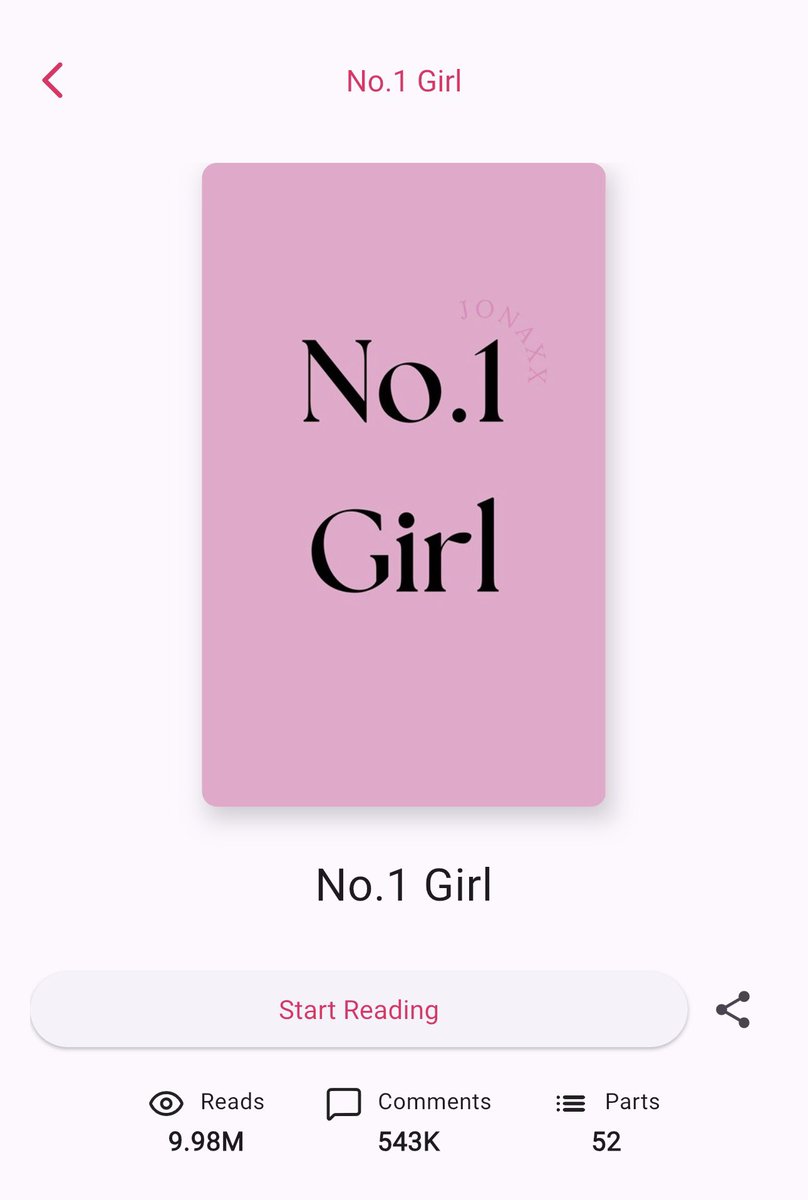 vanaerisdale's tweet photo. Happy Anniversary to the book that got me out of another reading slump 💗 Nearly 10M reads! 

Happy anniv, No.1 Girl 🫶 lagi kong binabalik-balikan when I need to unwind. https://t.co/dUdLtX3IWc