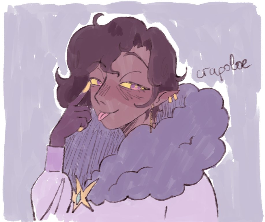 crapoloe's tweet photo. Here is another Artifght revenge, the OC is Aurelio from Meepers Peepers!

#artfight #af2026 #digitalart #oc #illustration https://t.co/1hN3TMUZpl