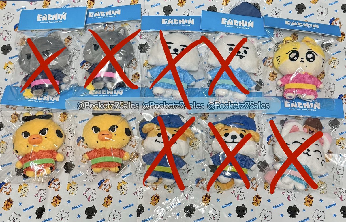 pocketz7Sales's tweet photo. 하이픈 엔친 일본 인형 플러시 키링 양도
WTS ENHYPEN ENCHIN PLUSH KEYRING JP 🇯🇵

각 4.0
끼택 0.2 일택 0.4 (shipping) 

디엠 주세요 / DM me please 💌

원츄 Wonchu 녹스타  NoXStar 제이키 Jakey 스노위 SnoWe 키슈 Kishu 푸니 Puni 정원 제이 제이크 성훈 니키 선우 https://t.co/UVeI3D4S6r