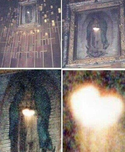 trad_west_'s tweet photo. In April 24, 2007, a Holy Mass was offered at the basilica of Guadalupe for the end of abortion.

Our lady of Guadalupe shined with baby Jesus in her womb. https://t.co/VegF5L4hva