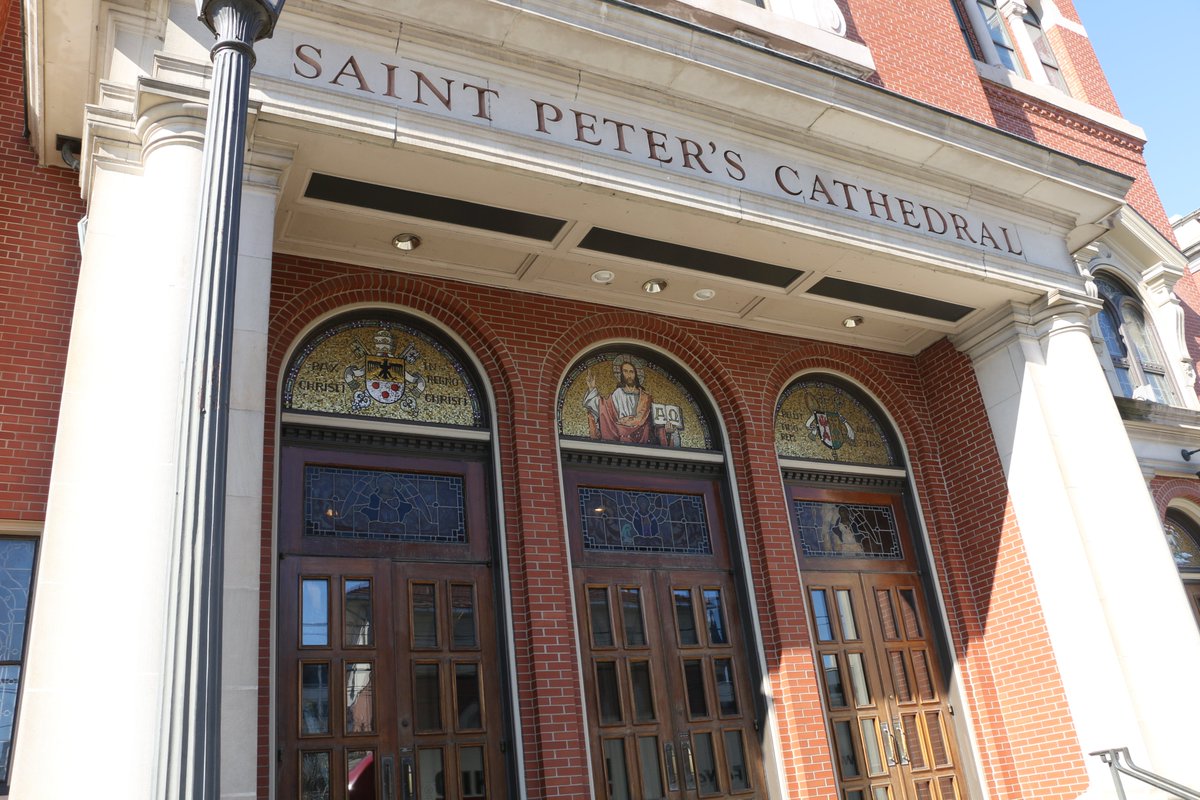 DioceseOfScr's tweet photo. Watch the Daily Mass for the Memorial of Saints Martha, Mary, and Lazarus from the Cathedral of Saint Peter at: https://t.co/TWkYy0ZJH1 https://t.co/mE17dag2wS